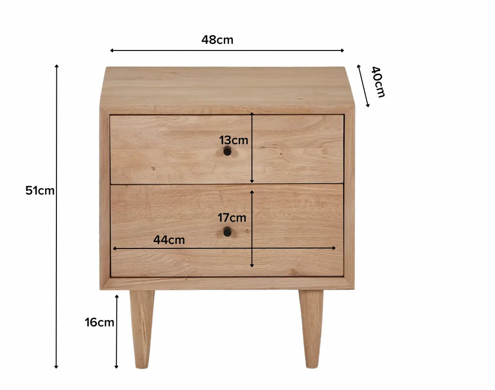 Product dimensions