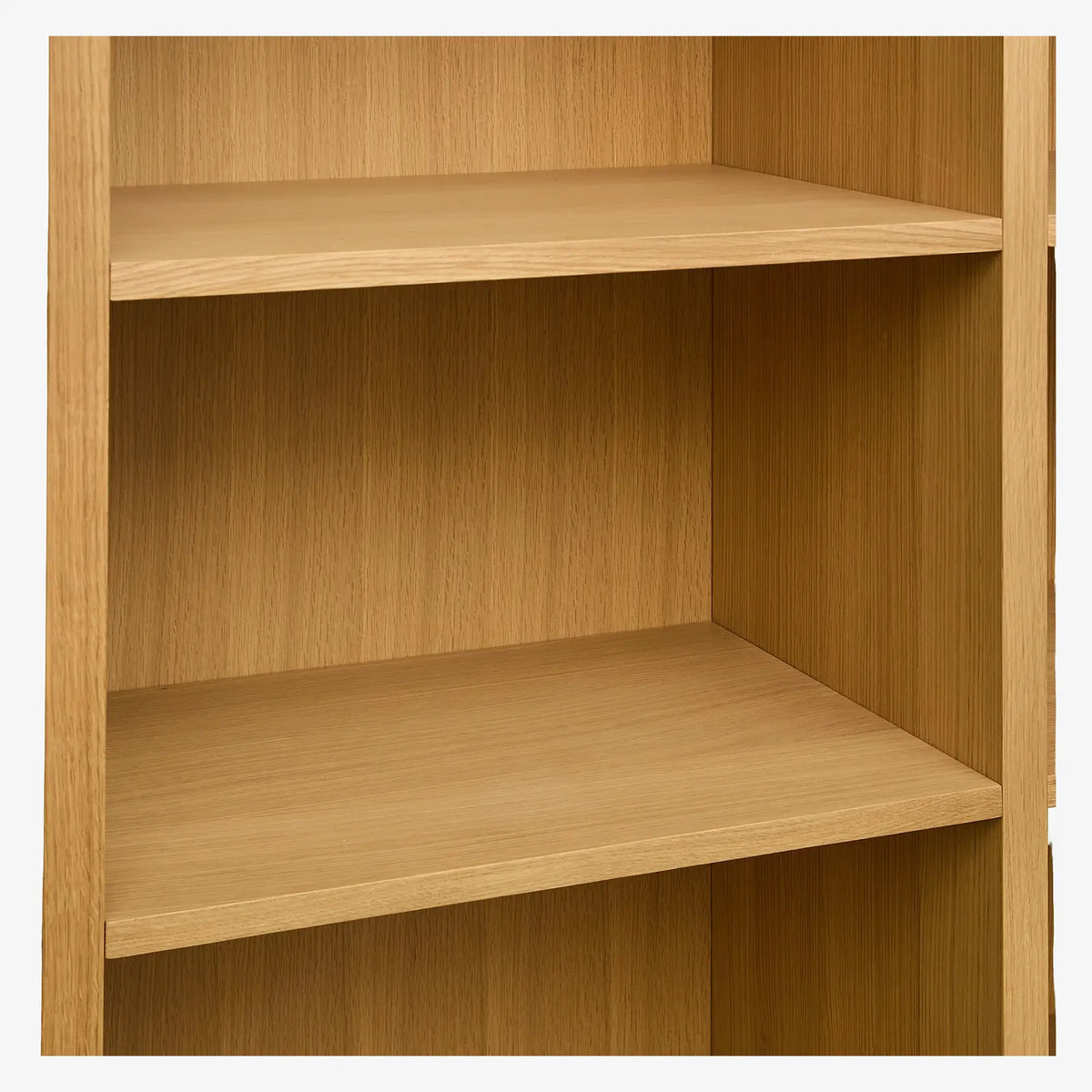 CAMUS - Oak Bookcase with Ladder