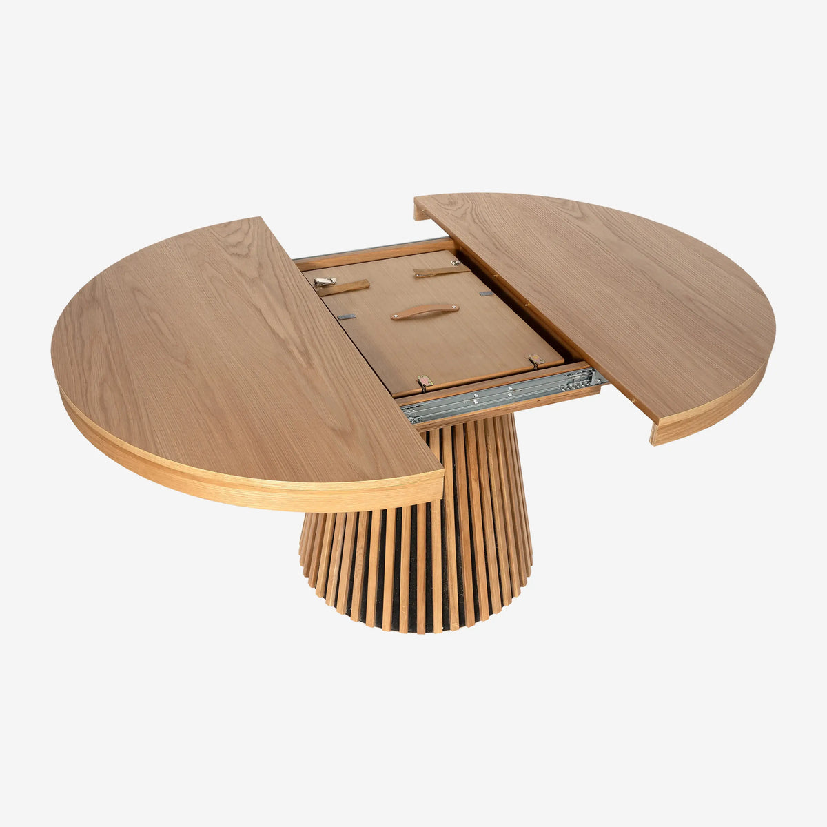 ORINO - Oak Extendable Dining Table - Seats 4 or 6