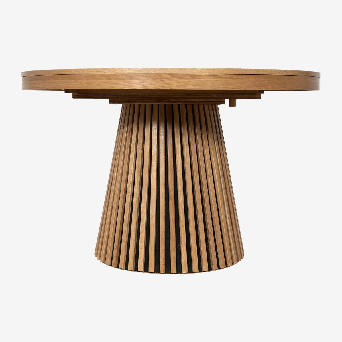 ORINO - Oak Extendable Dining Table - Seats 4 or 6