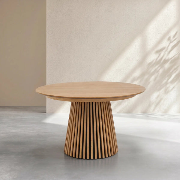 ORINO - Oak Extendable Dining Table - Seats 4,6 or 8