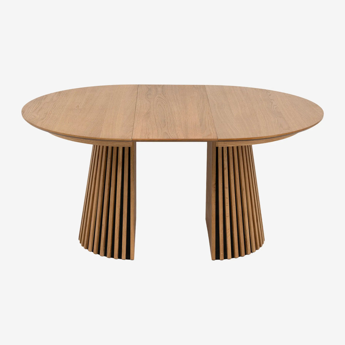 ORINO - Oak Extendable Dining Table - Seats 4,6 or 8