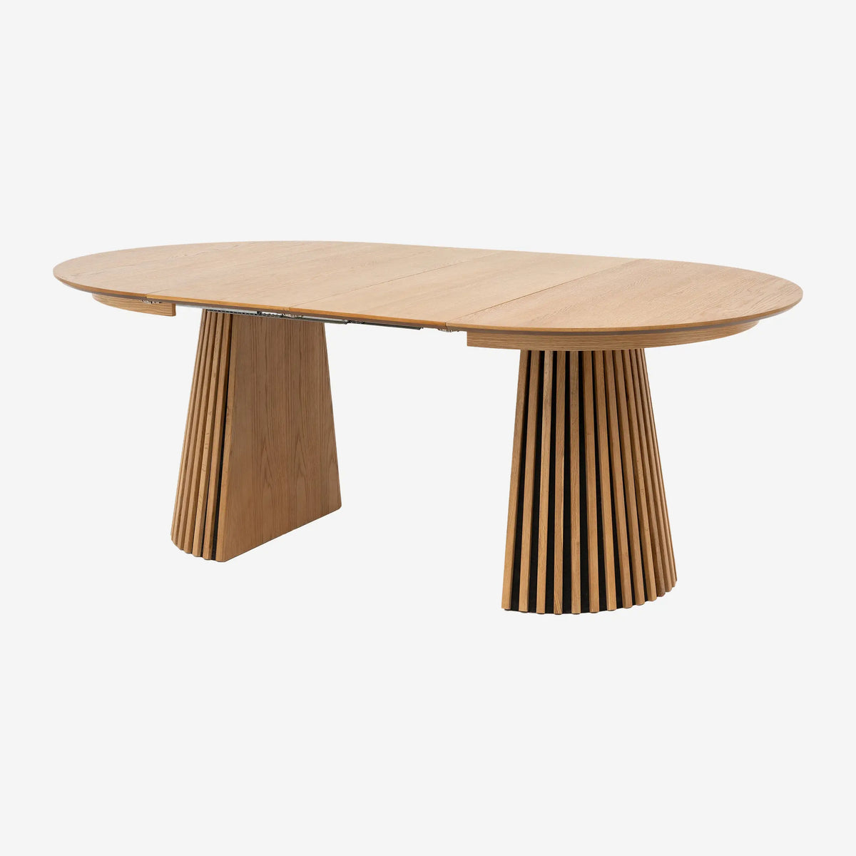 ORINO - Oak Extendable Dining Table - Seats 4,6 or 8