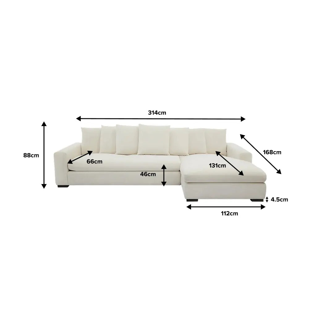 Product dimensions