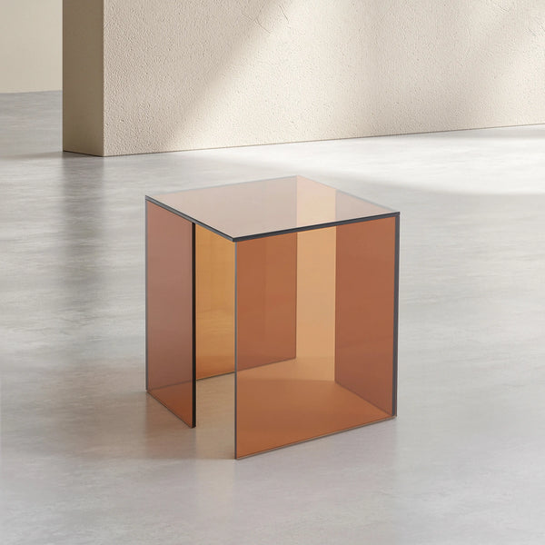 ALYSSA - Glass Side Table