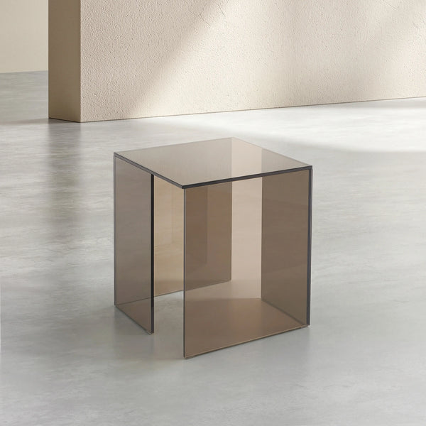 ALYSSA - Glass Side Table