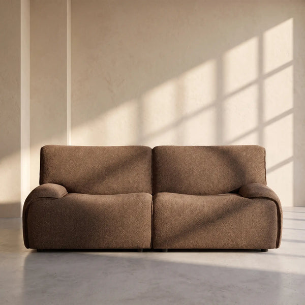 AMAEL - Fabric 3 Seater Sofa