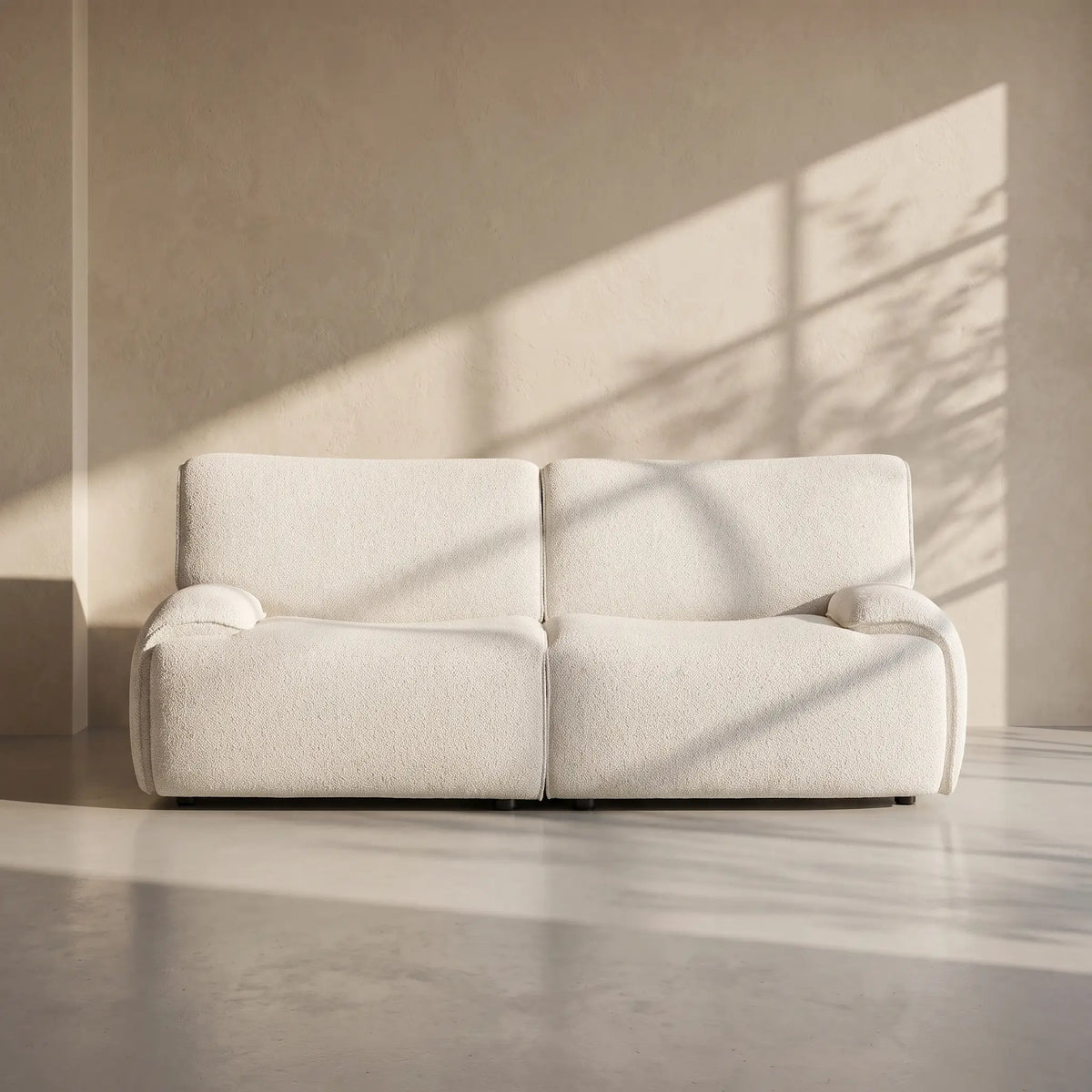 AMAEL - Fabric 3 Seater Sofa