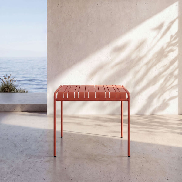 AZUR - Steel Outdoor Table - 100 x 100 cm