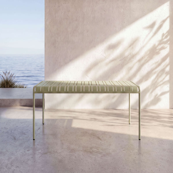 AZUR - Steel Outdoor Table - 180 x 100 cm