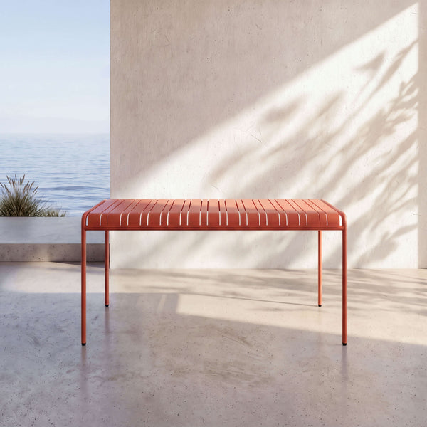 AZUR - Steel Outdoor Table - 180 x 100 cm