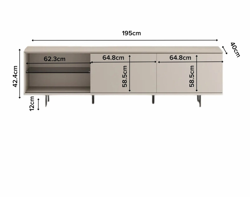 Product dimensions
