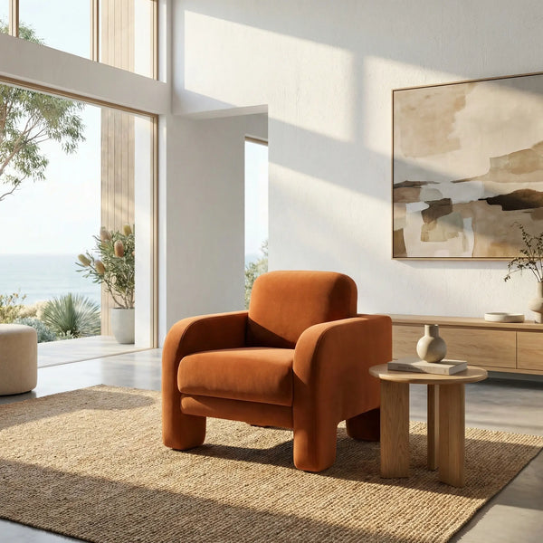 BRAGA - Velvet Armchair