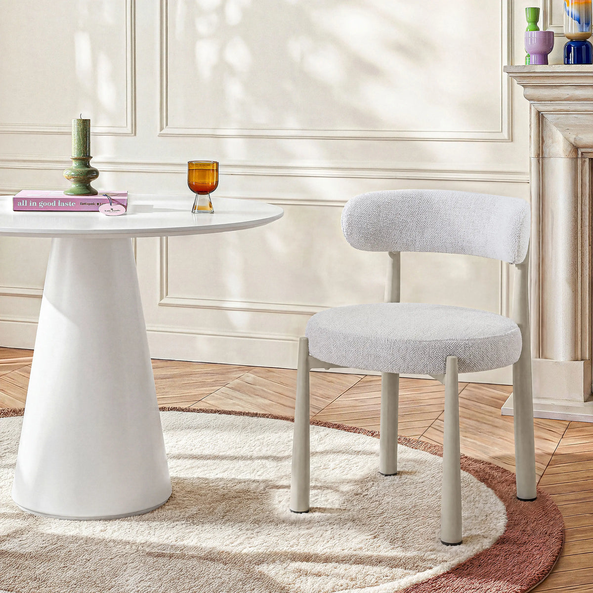 BRYNE - Set of 2 Oak Dining Chairs