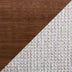 White and Walnut