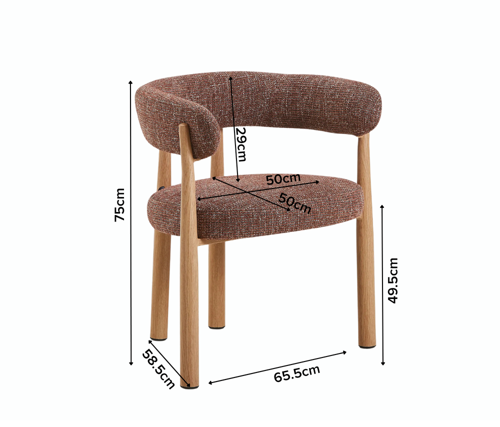 Product dimensions