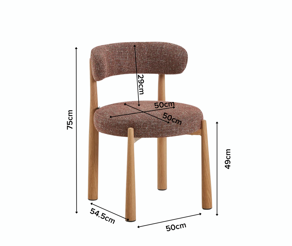 Product dimensions