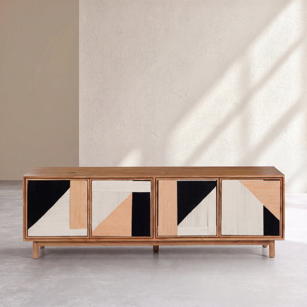 CALEN - Wood & Cotton Entertainment Unit