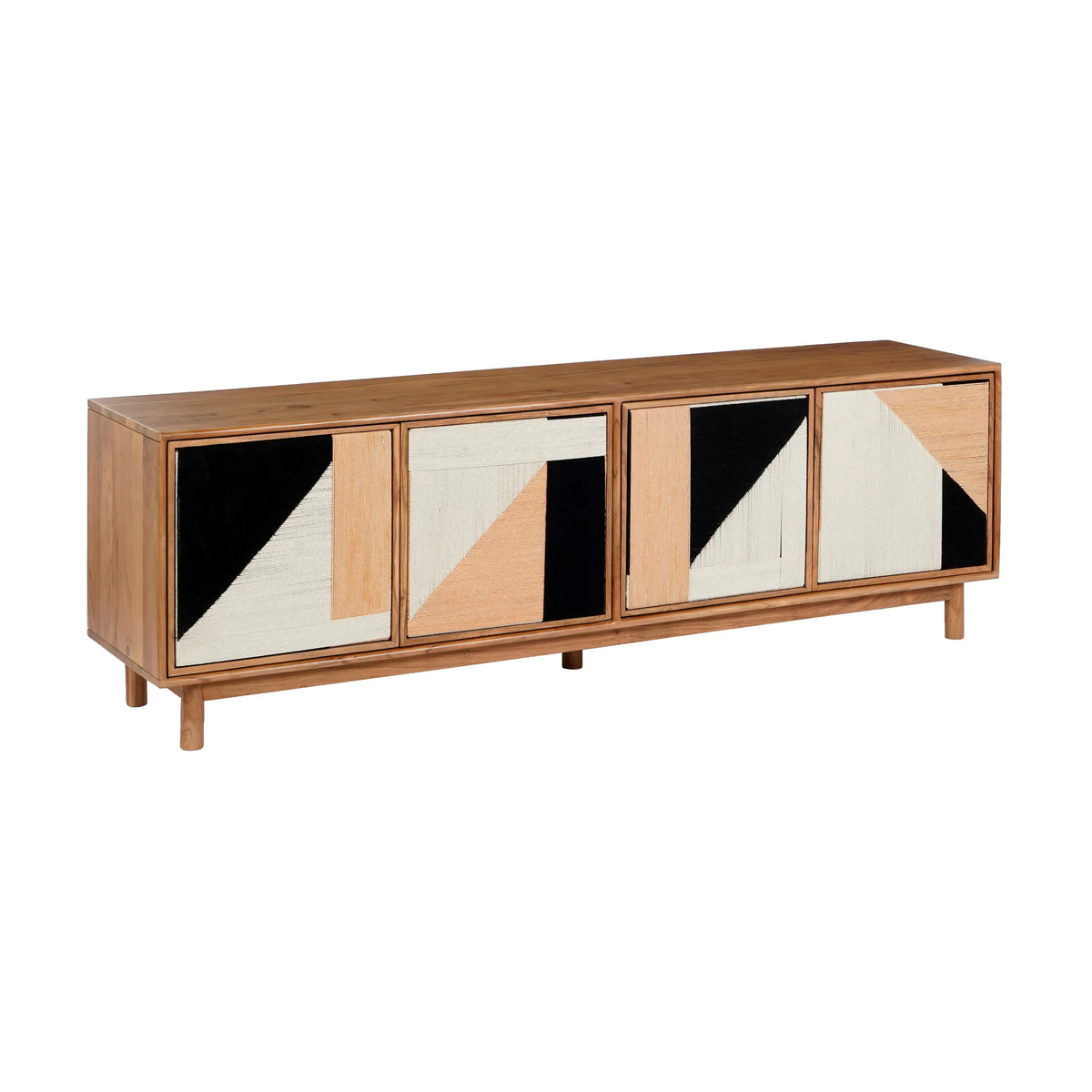 CALEN - Wood & Cotton Entertainment Unit