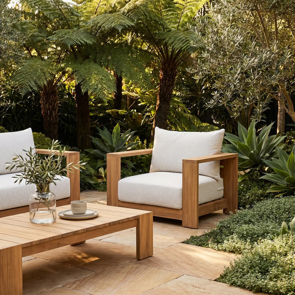 CALVIA - Teak Outdoor Armchair