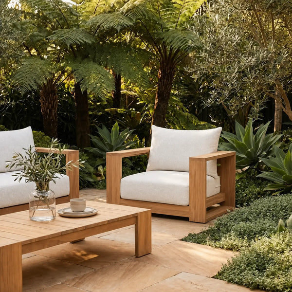 CALVIA - Teak Outdoor Armchair