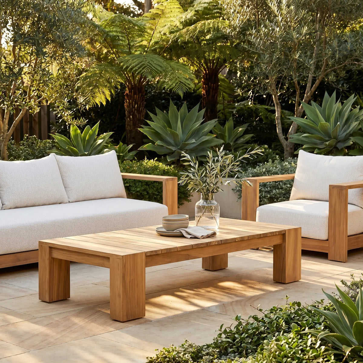 CALVIA - Teak Outdoor Coffee Table