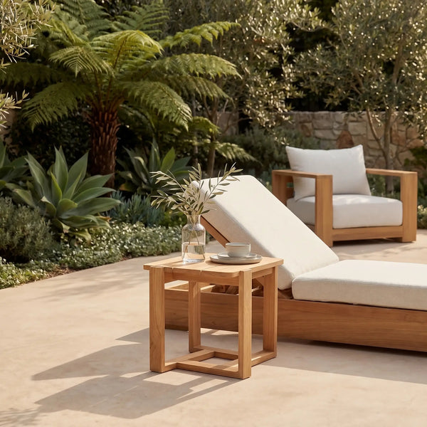 CALVIA - Teak Outdoor Side Table