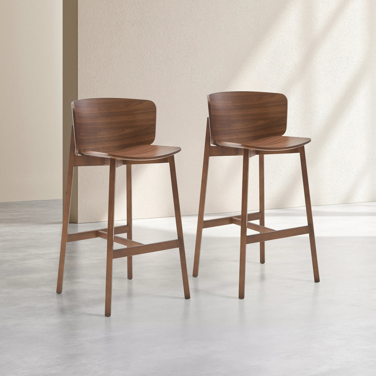 CAMILA - Oak Barstool