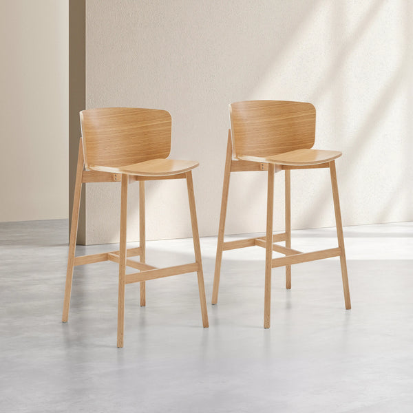 CAMILA - Oak Barstool