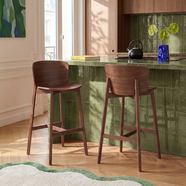 CAMILA - Oak Barstool