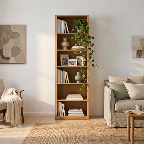 CAMUS - Oak Small Bookcase