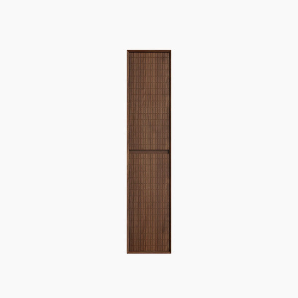 CASSIAN - Walnut 2 Door Bathroom Cabinet