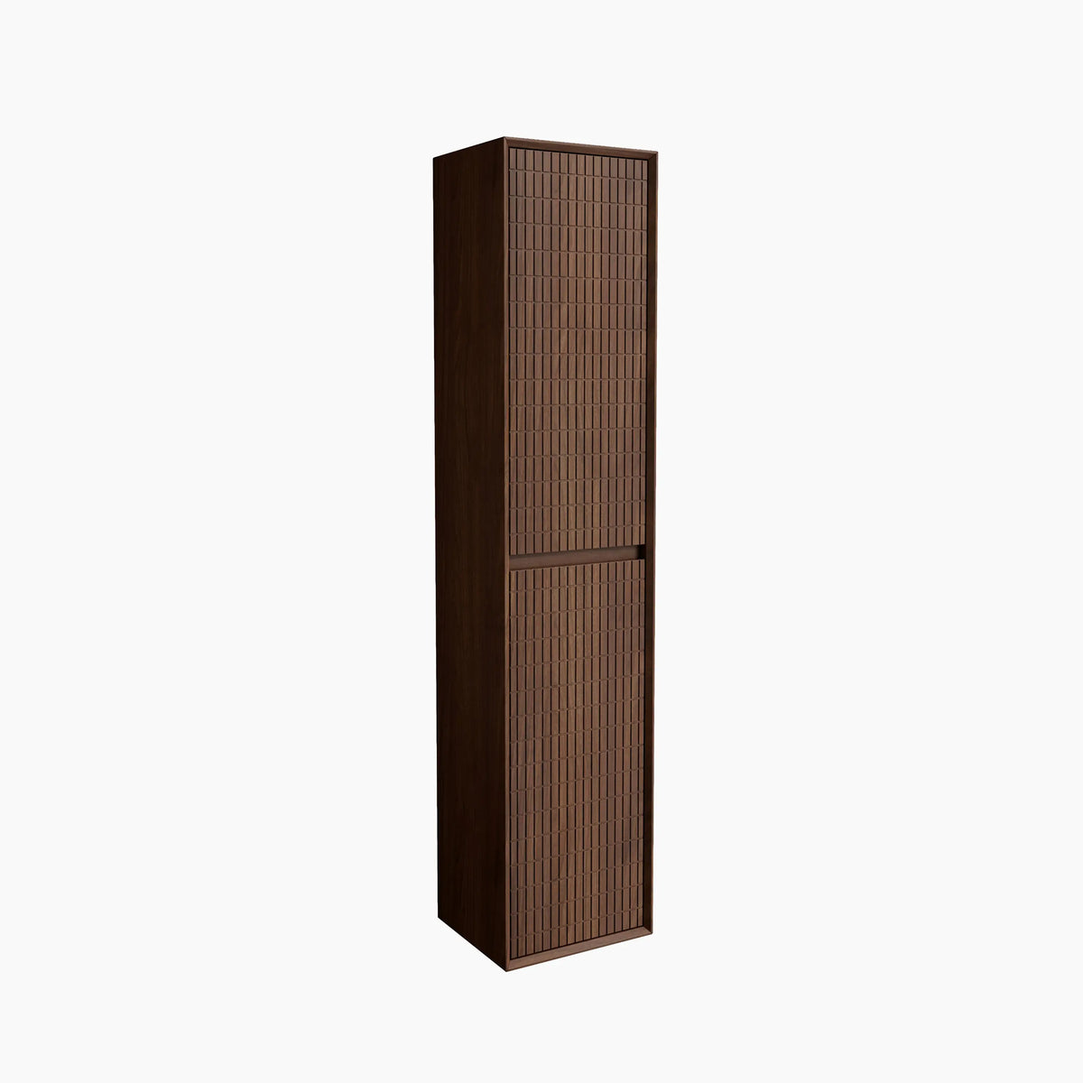 CASSIAN - Walnut 2 Door Bathroom Cabinet