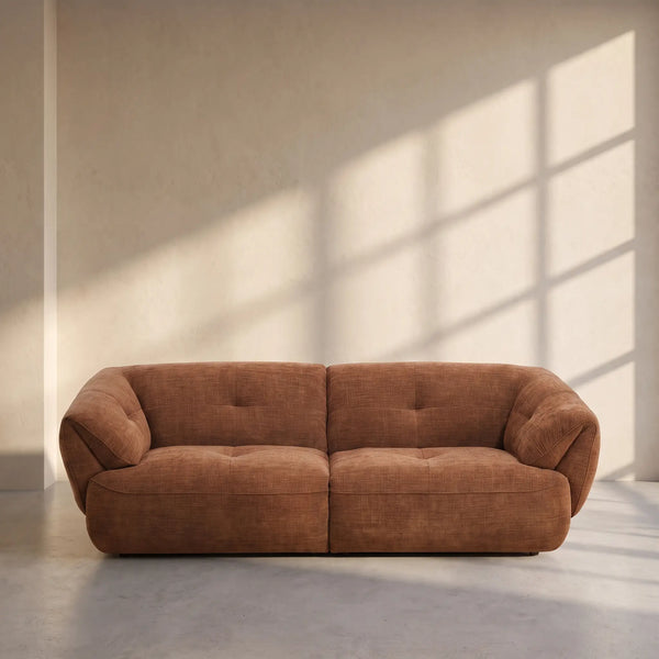 CYRIEL - Fabric 3 Seater Sofa