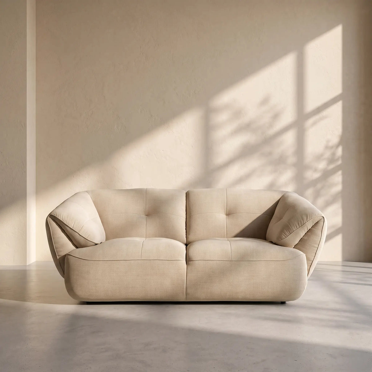 CYRIEL - Fabric 2 Seater Sofa