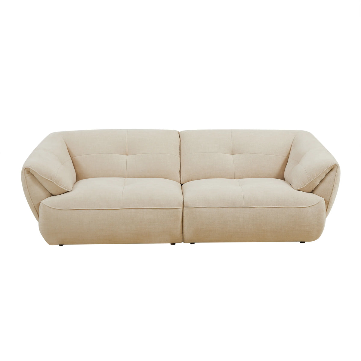 CYRIEL - Fabric 3 Seater Sofa