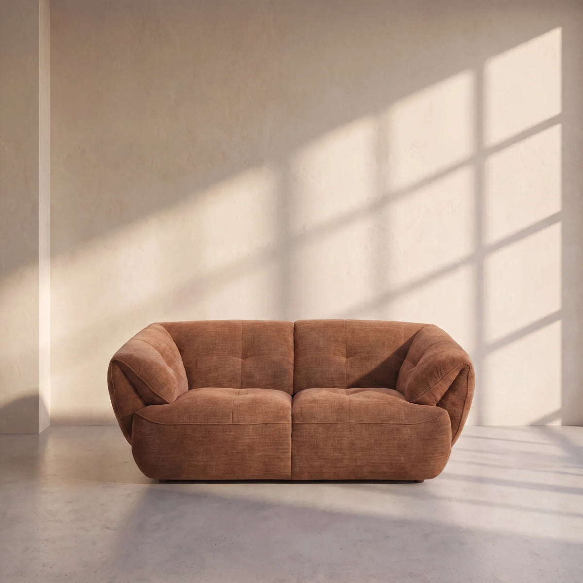 CYRIEL - Fabric 2 Seater Sofa