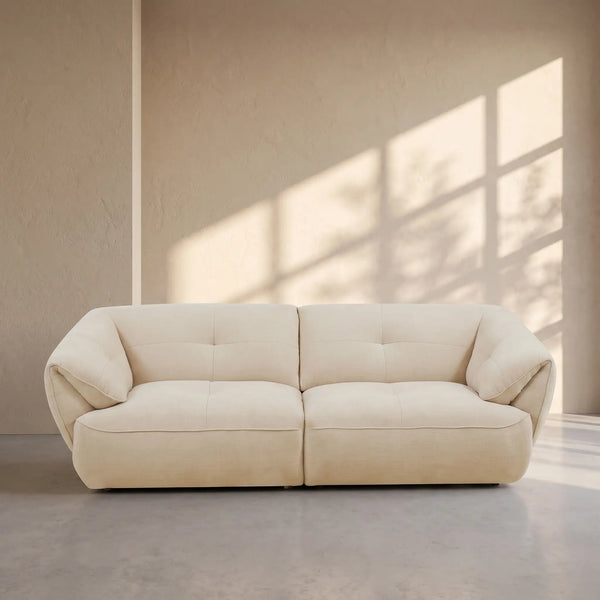 CYRIEL - Fabric 3 Seater Sofa