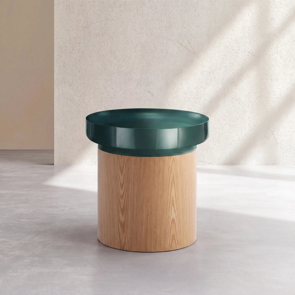 ELLIE - Round side table - Oak