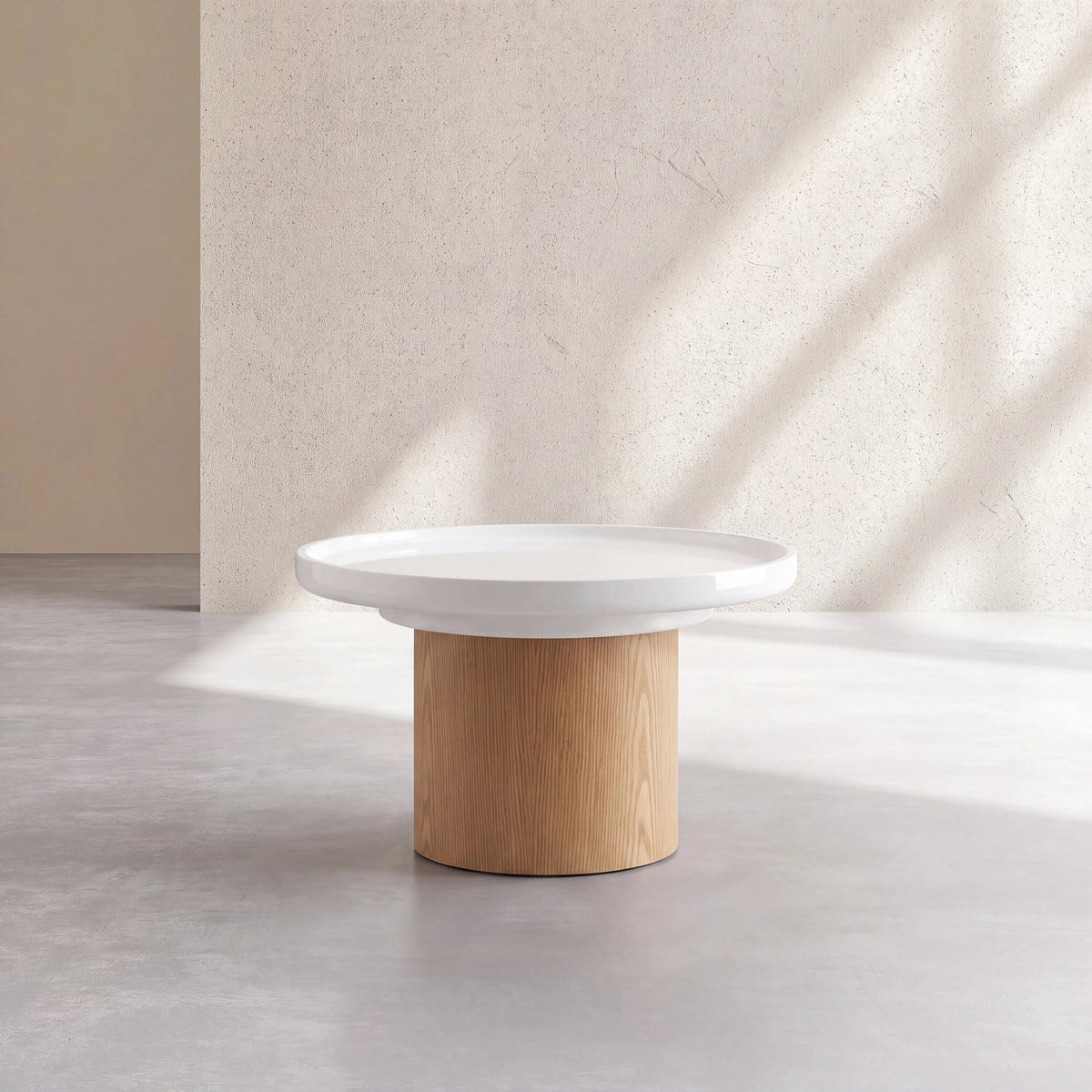 ELLIE - Oval side table - Oak