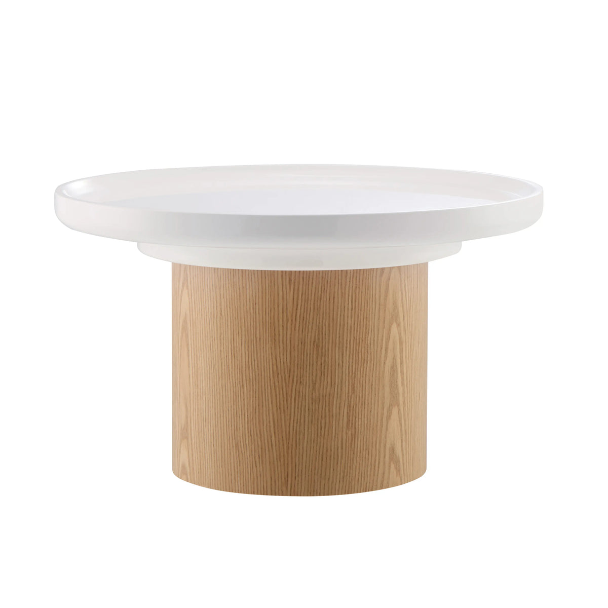 ELLIE - Oval side table - Oak