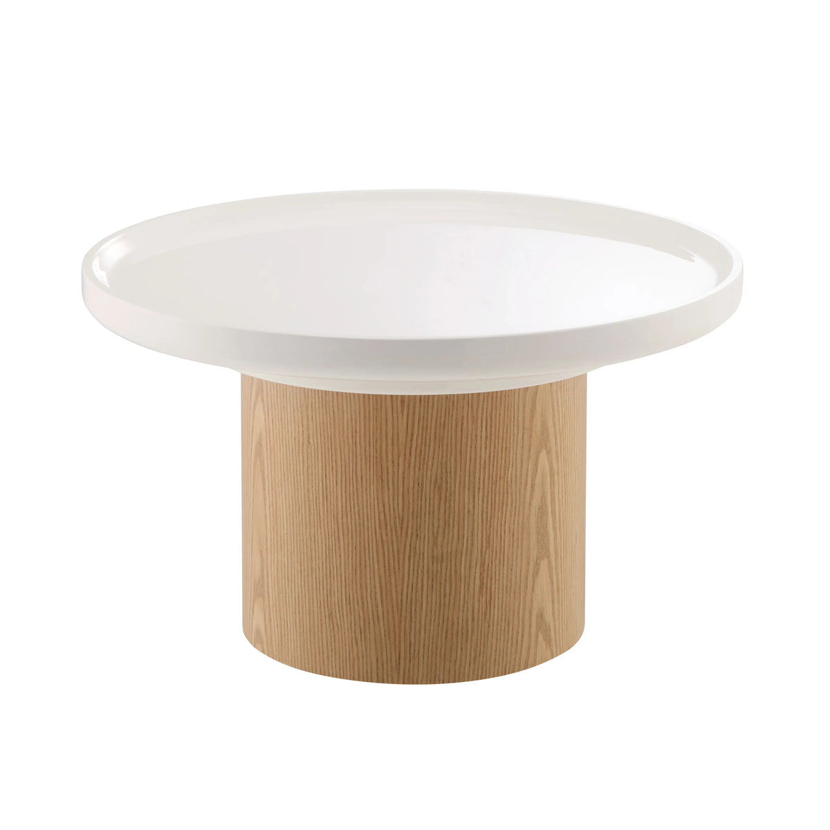 ELLIE - Oval side table - Oak