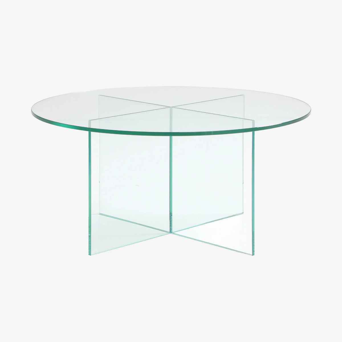 ELORY - Glass Round Coffee Table