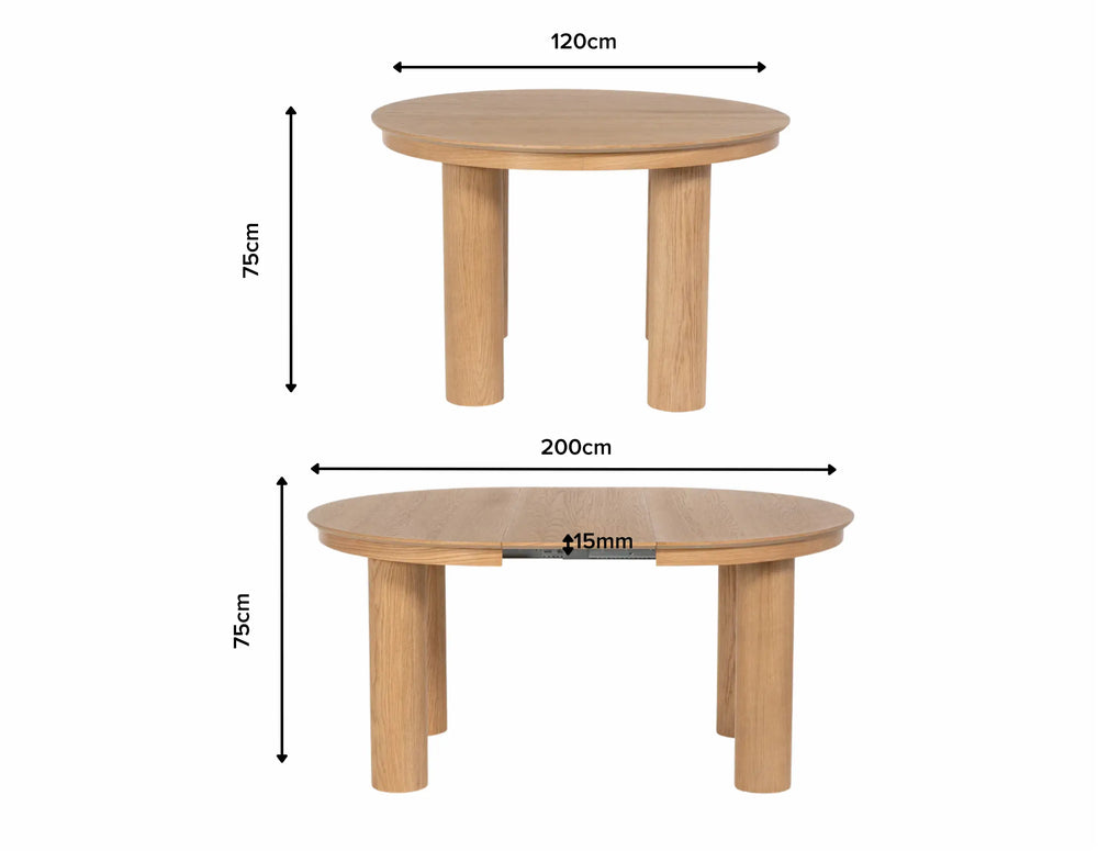 Product dimensions