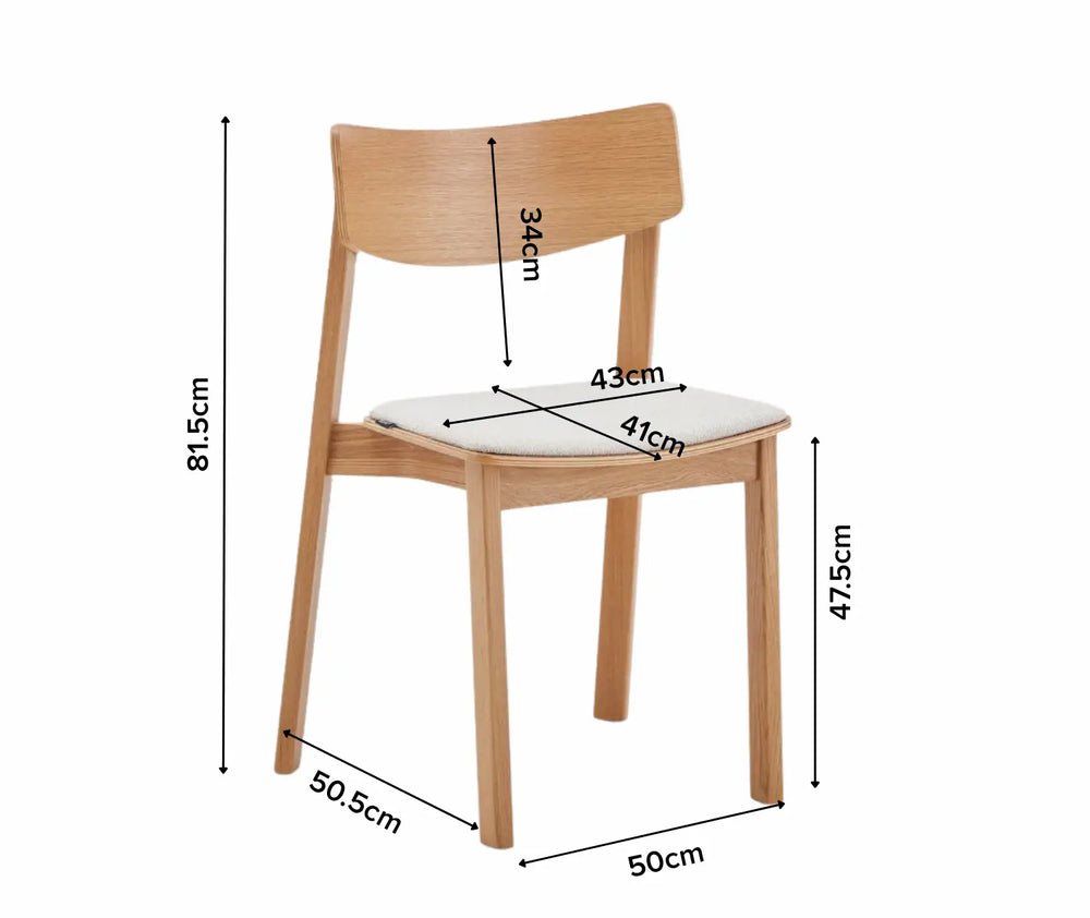 Product dimensions