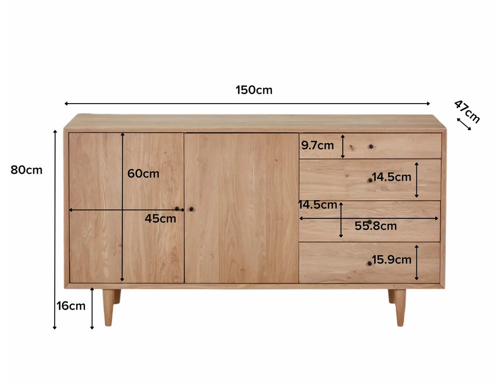 Product dimensions