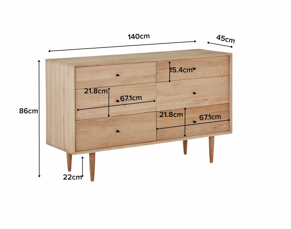 Product dimensions