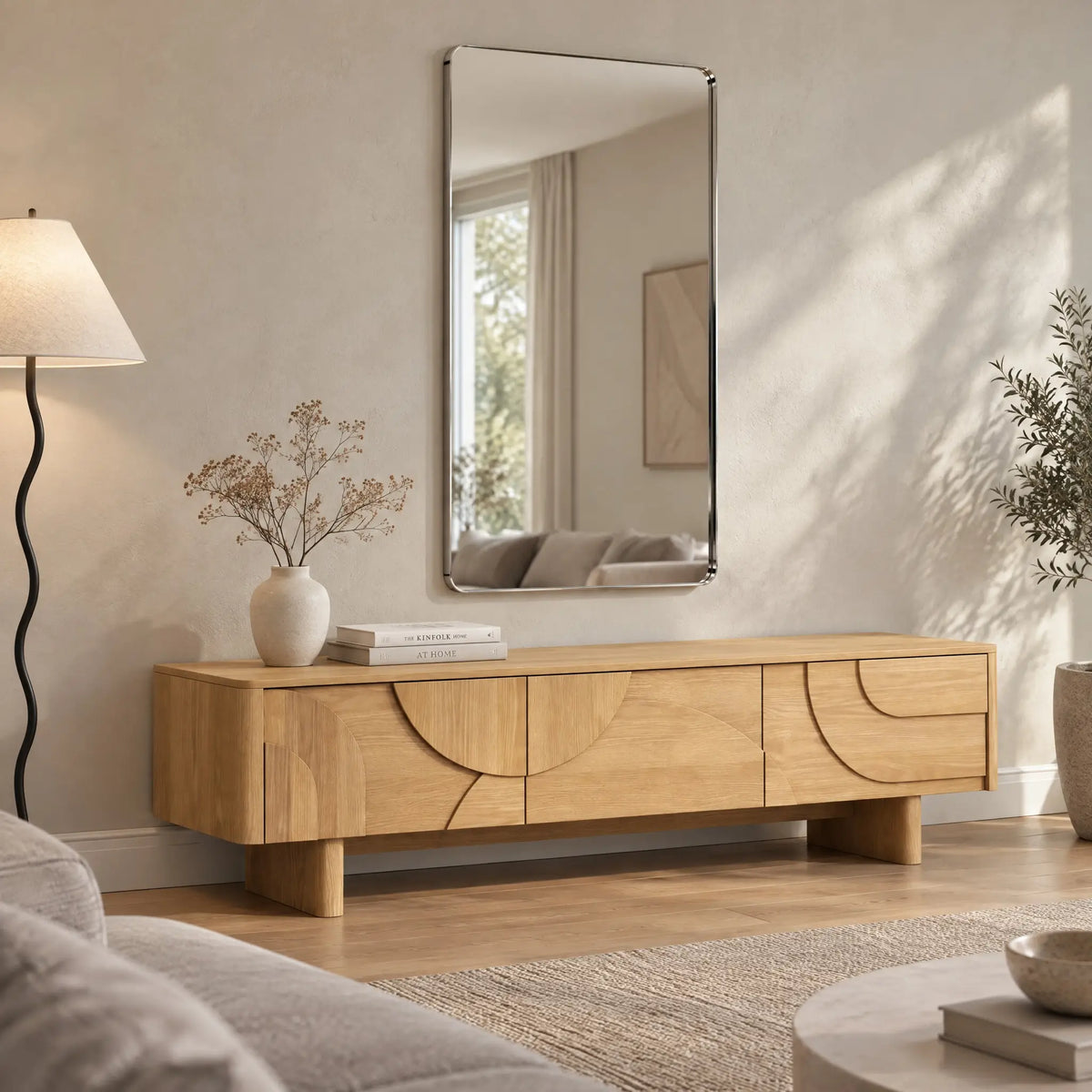 FARNO - Rectangular Mirror - 80 x 120 cm