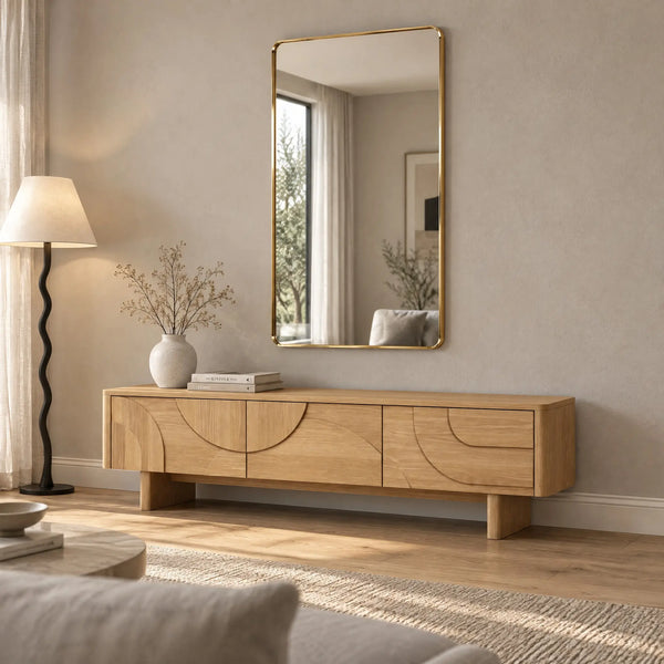 FARNO - Rectangular Mirror - 80 x 120 cm