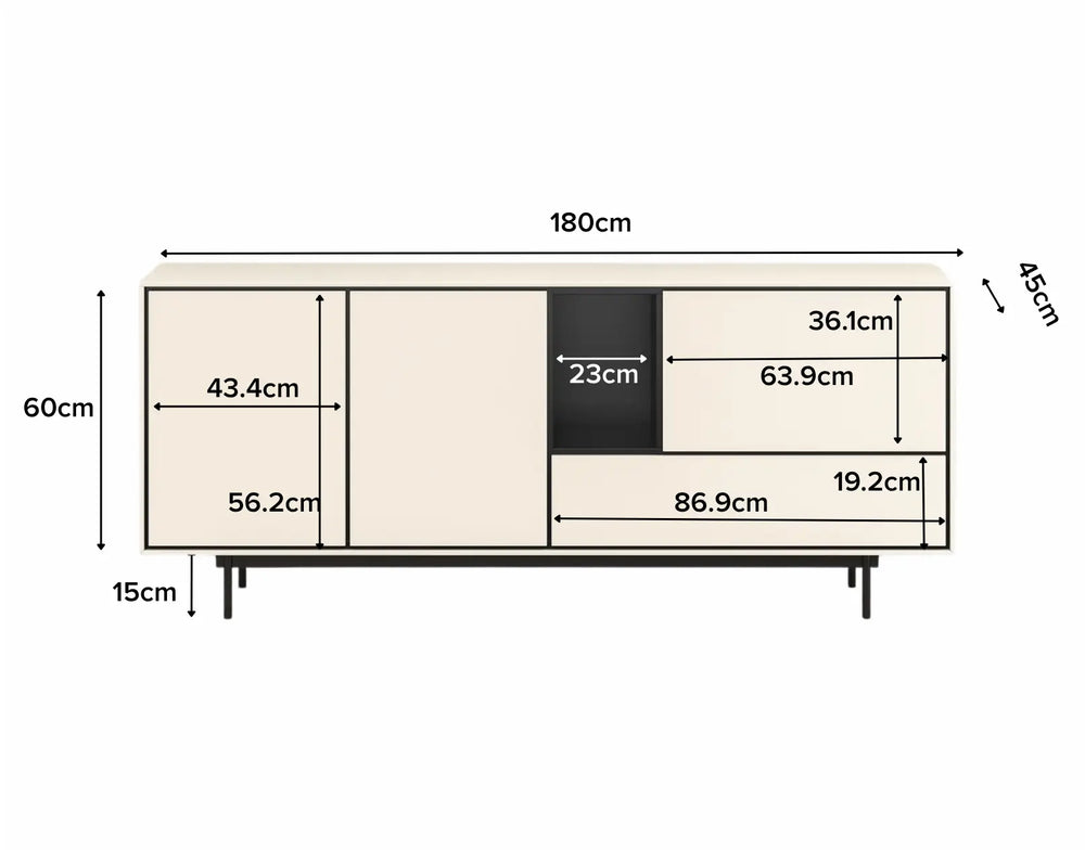 Product dimensions
